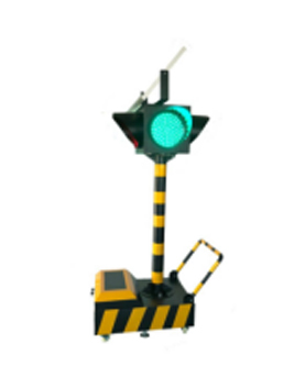 肃北太阳能移动信号灯