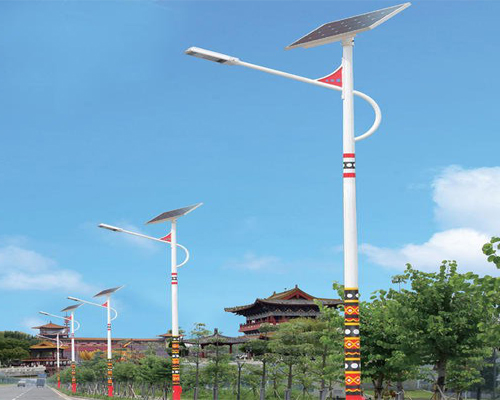 肃北民族特色路灯