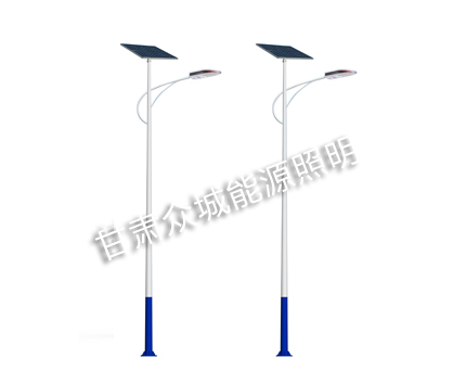 肃北复兴号太阳能led路灯