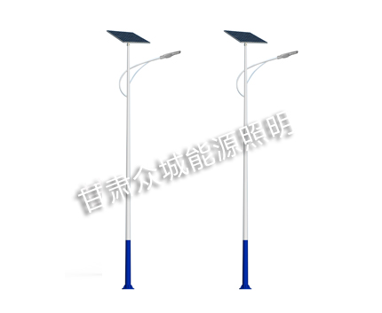 肃北金爷太阳能led路灯