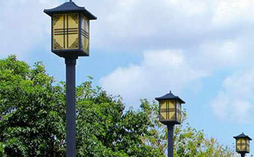 肃北庭院灯安装间距与布灯设计全解析